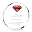 Anastasia Gemstone Award - Ruby | https://www.bestnamebadges.com