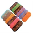 Non Slip Skid Yoga Socks with Grips | https://www.bestnamebadges.com