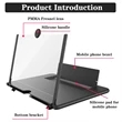 12'' 3D Phone Screen Amplifier | https://www.bestnamebadges.com