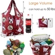Reusable Lightweight Foldable Shopping Bag(50BLS) | https://www.bestnamebadges.com