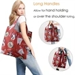 Reusable Lightweight Foldable Shopping Bag(50BLS) | https://www.bestnamebadges.com