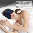 Super-Smooth Silk Sleep Mask Set | https://www.bestnamebadges.com