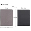 Multifunction Wired Charging Portfolio File Folder | https://www.bestnamebadges.com