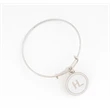 Adjustable Bangle with Charm | https://www.bestnamebadges.com