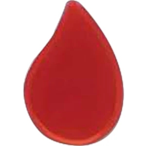 Plastic Blood Drop/Teardrop Shaped Pin