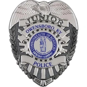 Junior Police Plastic Badge