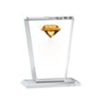 Regina Gemstone Award - Amber | https://www.bestnamebadges.com