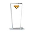Regina Gemstone Award - Amber | https://www.bestnamebadges.com