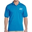 Gildan Dryblend 5.6 oz 50:50 Cotton/ Polyester Polo T-Shirt | https://www.bestnamebadges.com