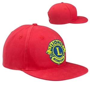 Flat Bill Snapback Hats w/ Custom Embroidery 6 Panel Caps | https://www.bestnamebadges.com