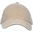 Washed Cotton Unconstructed Cap w/ Custom Logo 6 Panel Hat | https://www.bestnamebadges.com