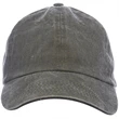 Washed Cotton Unconstructed Cap w/ Custom Logo 6 Panel Hat | https://www.bestnamebadges.com