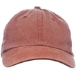 Washed Cotton Unconstructed Cap w/ Custom Logo 6 Panel Hat | https://www.bestnamebadges.com