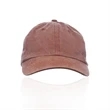 Washed Cotton Unconstructed Cap w/ Custom Logo 6 Panel Hat | https://www.bestnamebadges.com