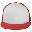 Classic Flat Bill Mesh Trucker Hats w/ Snap Closure Caps | https://www.bestnamebadges.com
