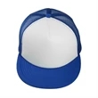 Classic Flat Bill Mesh Trucker Hats w/ Snap Closure Caps | https://www.bestnamebadges.com
