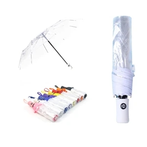 Automatic Folding Clear Umbrella