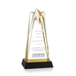 Rosina Star Award On Base - Gold | https://www.bestnamebadges.com