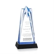 Rosina Star Award on Base - Blue | https://www.bestnamebadges.com