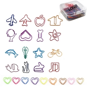 25pcs Custom Shaped Paper Clips