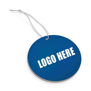 Round Air Freshener/ Custom Shape Paper Scents Air Freshener | https://www.bestnamebadges.com