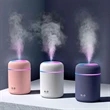 300ml Portable USB LED Ultrasonic Humidifier Air Purifier/ D | https://www.bestnamebadges.com