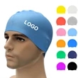 Unisex Silicone Swim Cap | https://www.bestnamebadges.com