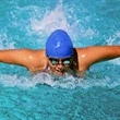 Unisex Silicone Swim Cap | https://www.bestnamebadges.com