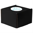 Screen Printed Corrugated Box Small 6x6x4 For Mailers, Gift | https://www.bestnamebadges.com
