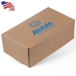 Screen Printed Corrugated Box Medium 11x6.5x4 For Mailers,