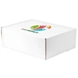 Full Color Printed Corrugated Box Large 11x9x4 | https://www.bestnamebadges.com