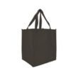 10.5"w x 11.75"h with 8" Gusset Shopping Tote | https://www.bestnamebadges.com