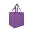 10.5"w x 11.75"h with 8" Gusset Shopping Tote | https://www.bestnamebadges.com