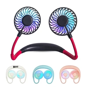 LED Hand Free Neck Fan