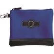 Leatherette Zippered Valuables Pouch | https://www.bestnamebadges.com