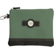 Leatherette Zippered Valuables Pouch | https://www.bestnamebadges.com