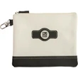 Leatherette Zippered Valuables Pouch | https://www.bestnamebadges.com