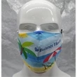 Cooling Face Adjustable 3 Layer Mask for Summer | https://www.bestnamebadges.com