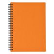 RUBBERY SPIRAL NOTEBOOK | https://www.bestnamebadges.com