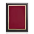 Farnsworth/Simplicity - Black/Burgundy | https://www.bestnamebadges.com