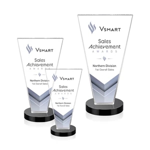 Burney VividPrint™ Award - Black | https://www.bestnamebadges.com