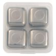 Stainless Steel Ice Cubes | https://www.bestnamebadges.com