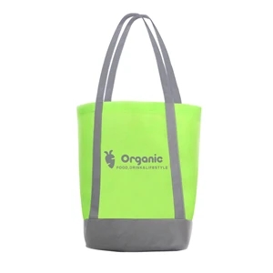Non-woven Two Tone Boat Tote