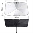 Large Foldable Car Windshield Umbrella Window Cover Visor | https://www.bestnamebadges.com