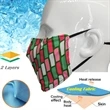 Kids IcyKool Face 2-Layer Performance Summer Masks | https://www.bestnamebadges.com