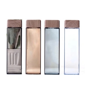 Square Water Bottle 16 oz | https://www.bestnamebadges.com