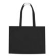 Non-Woven Shopper Tote Bag With Hook And Loop Closure | https://www.bestnamebadges.com