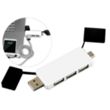 Freedom 2-in-1 3 Port Mini USB Hub with Type A & C | https://www.bestnamebadges.com
