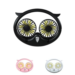 Owl Hand Free Neck Fan