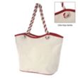 MAUI 8 OZ. LAMINATED COTTON TOTE BAG | https://www.bestnamebadges.com